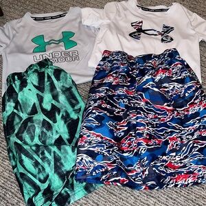Under armour boys swim sets. Sz 7, great condition 🏊 💙